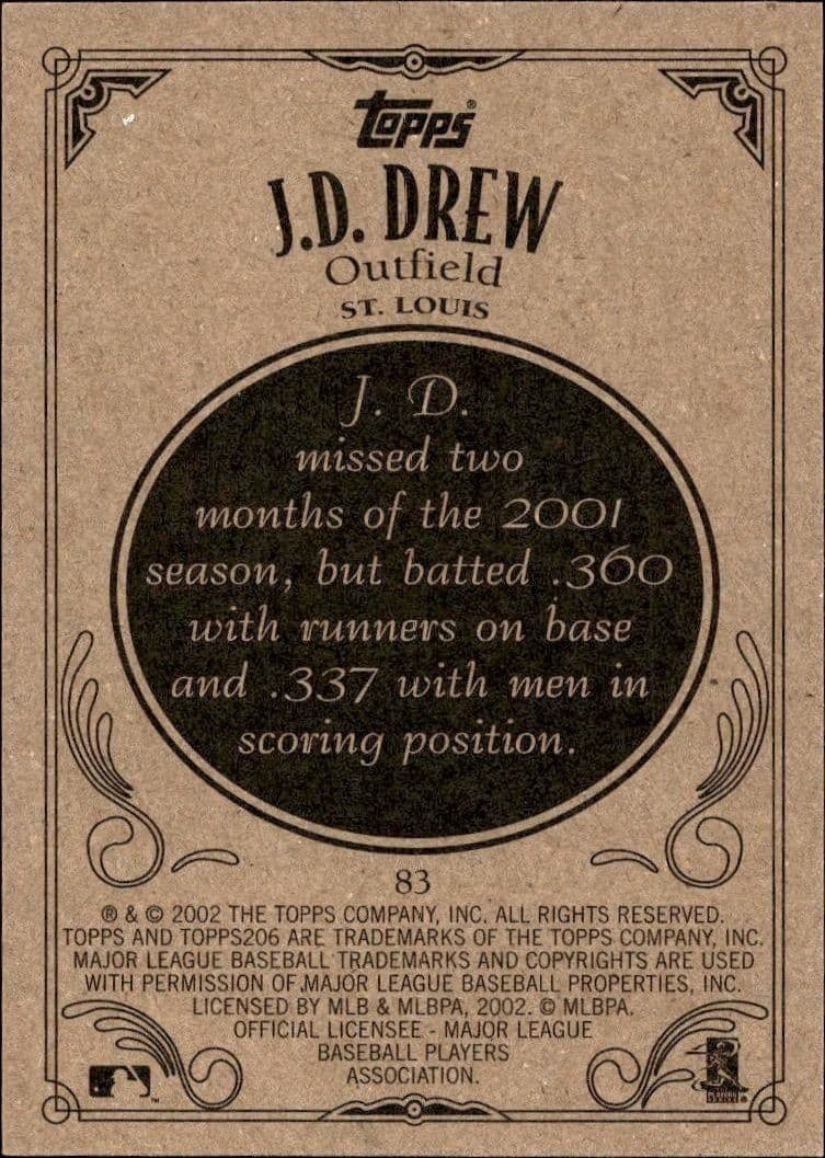 J.D. Drew - Back