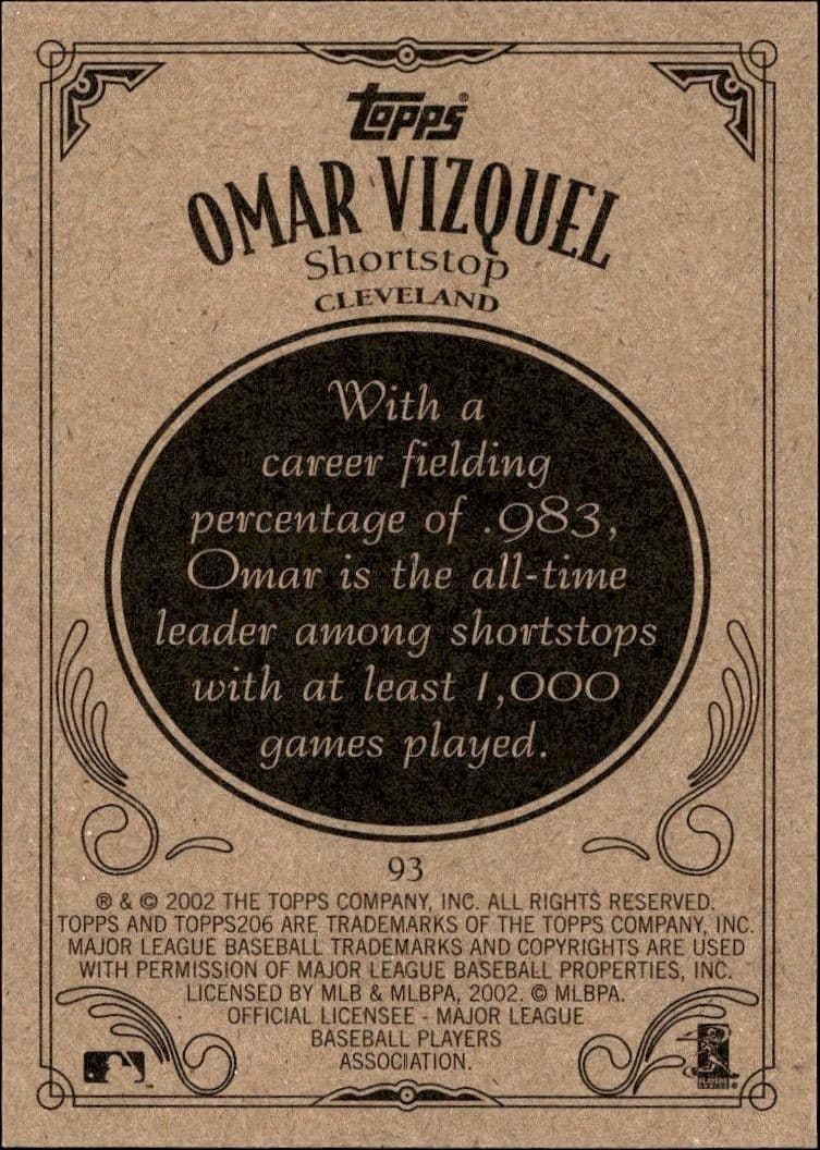 Omar Vizquel - Back