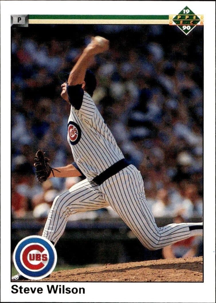 1990 Upper-Deck Low Number Steve Wilson #341 trading card