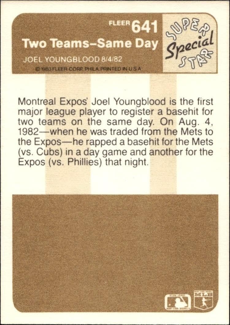 Joel Youngblood - Back