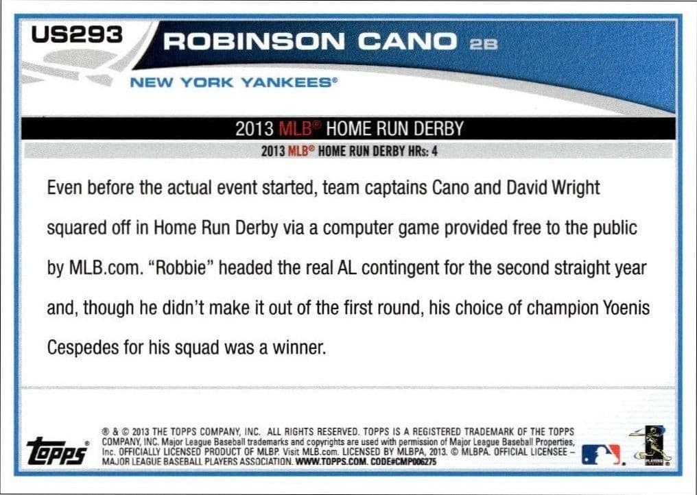 Robinson Cano - Back