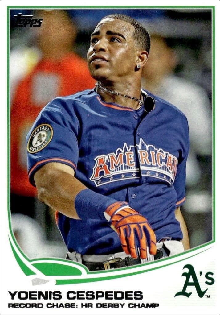 Yoenis Cespedes - Front