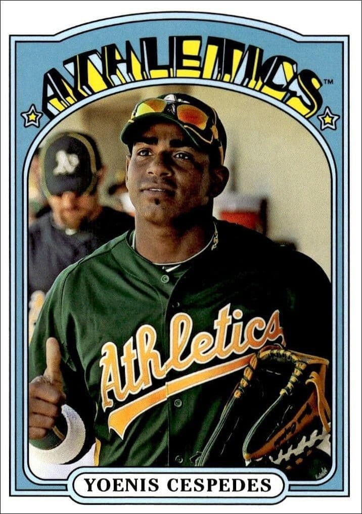 Yoenis Cespedes - Front