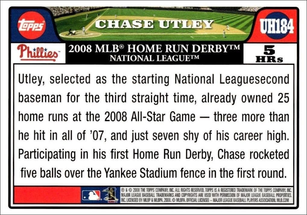 Chase Utley - Back