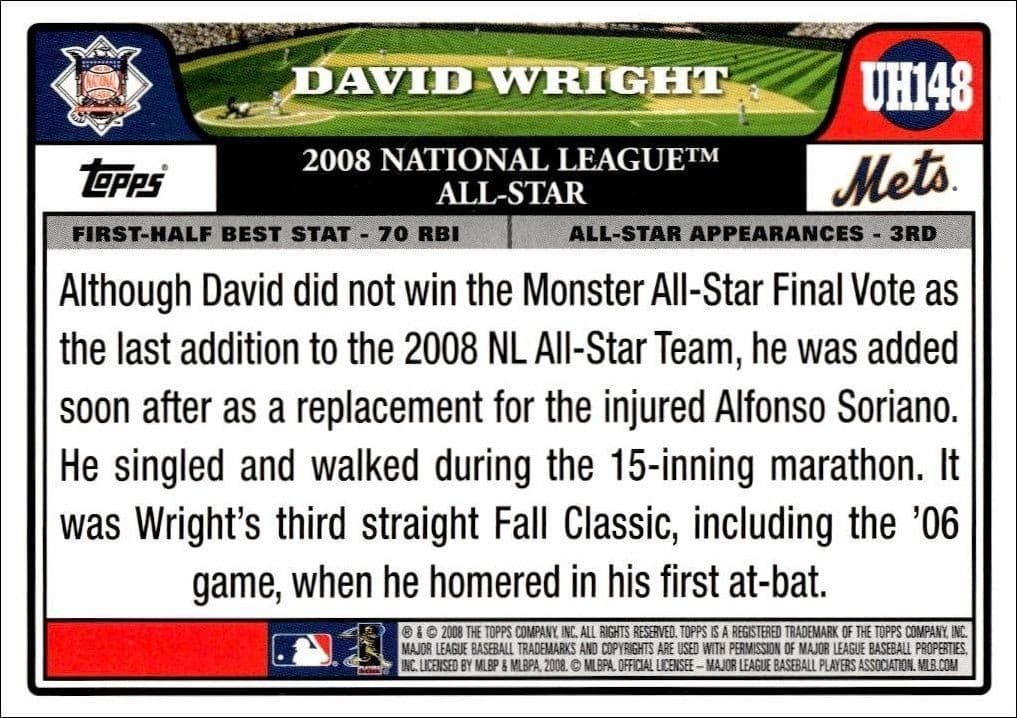 David Wright - Back