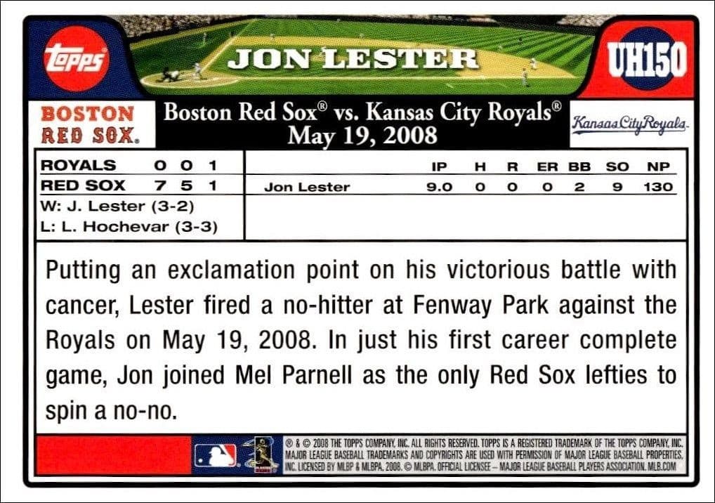 Jon Lester - Back