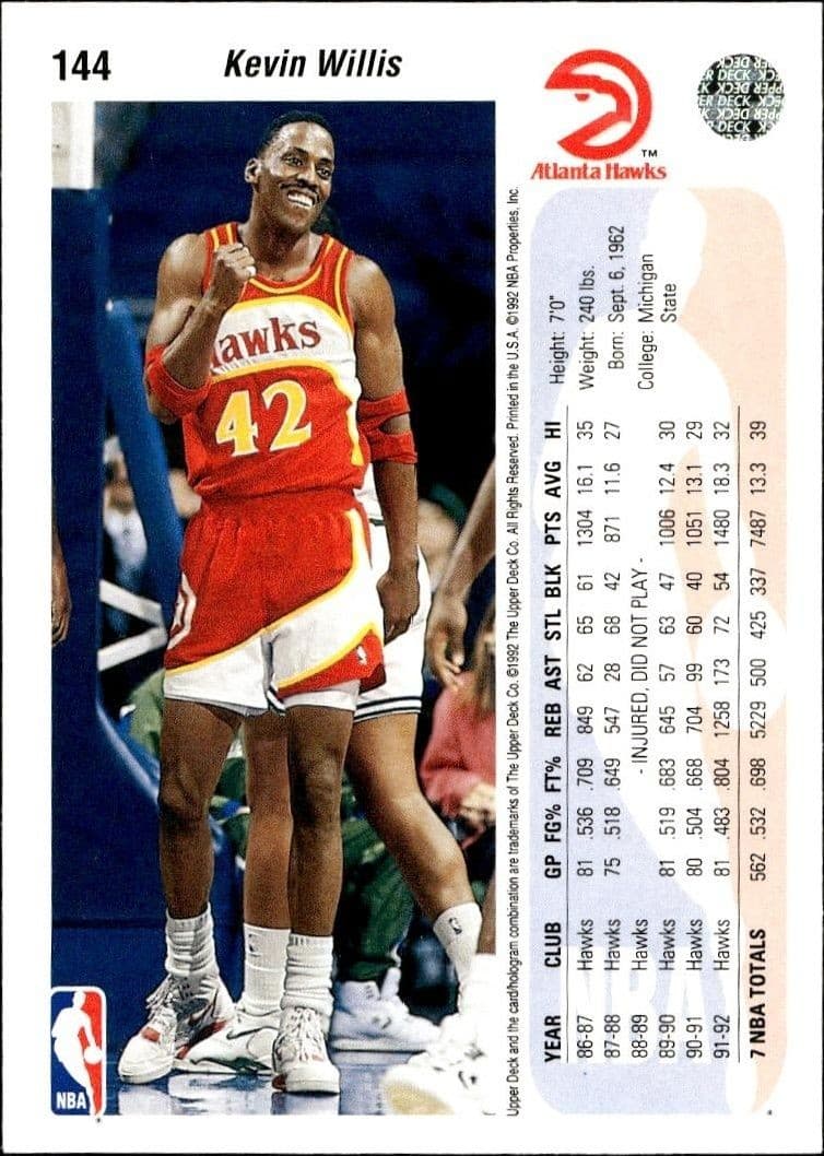 Kevin Willis - Back