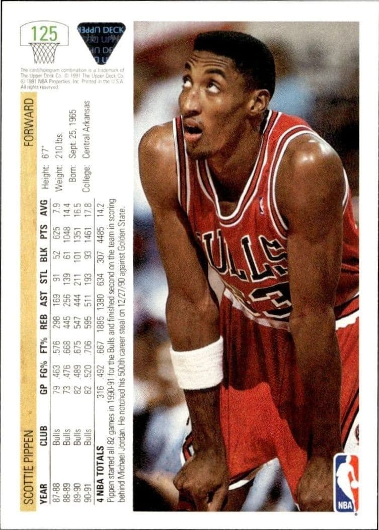 Scottie Pippen - Back