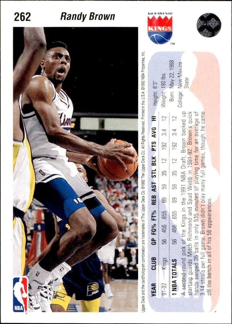 Randy Brown - Back