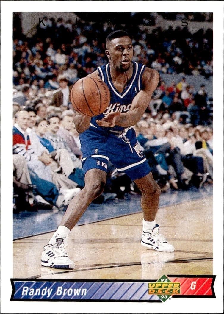 1991-92 Upper-Deck Randy Brown #262 trading card