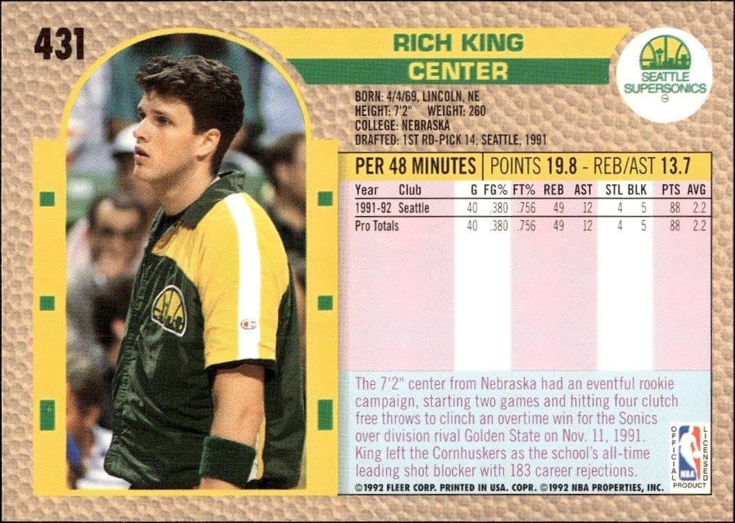 Rich King - Back