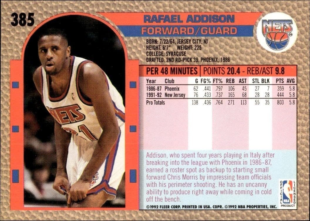 Rafael Addison - Back