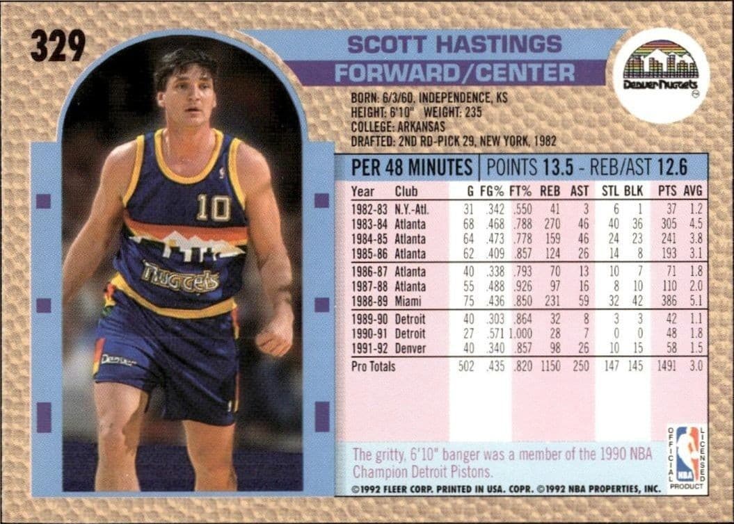 Scott Hastings - Back