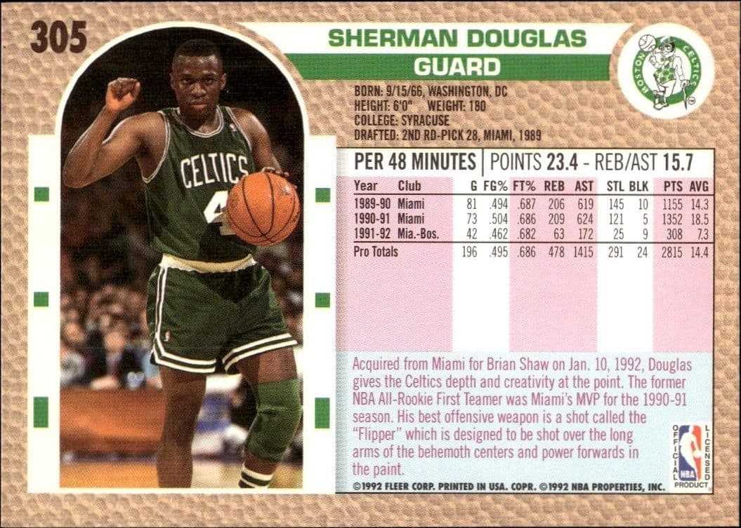 Sherman Douglas - Back