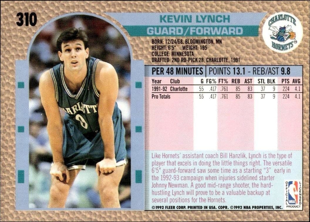 Kevin Lynch - Back