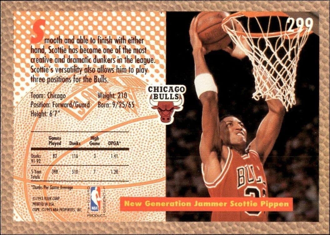 Scottie Pippen - Back