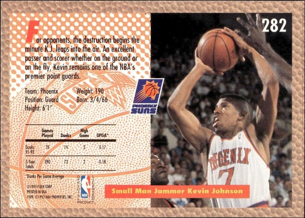 Kevin Johnson - Back
