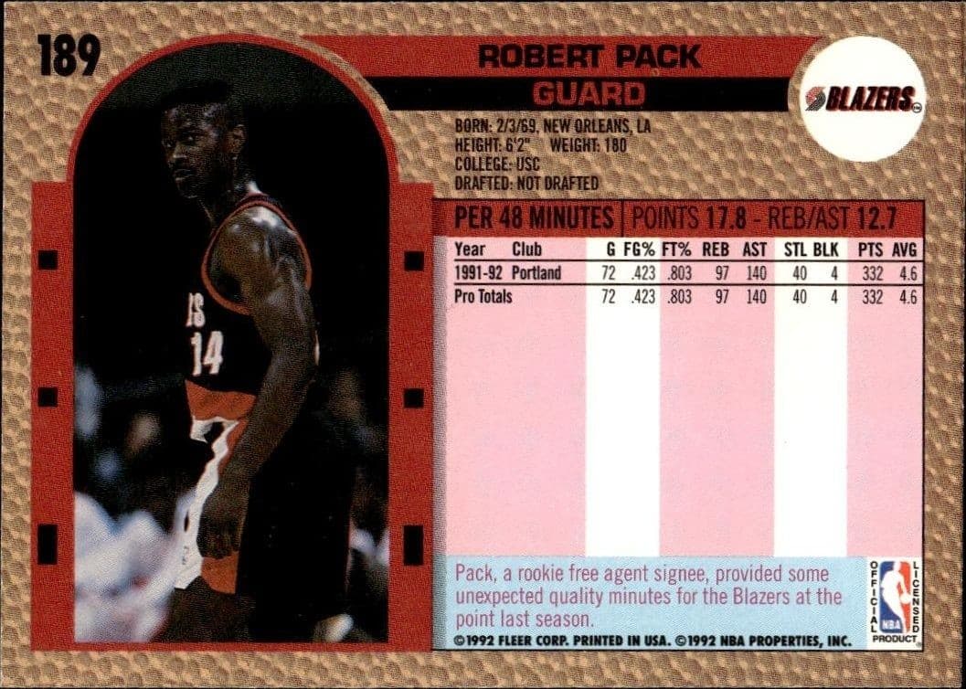 Robert Pack - Back