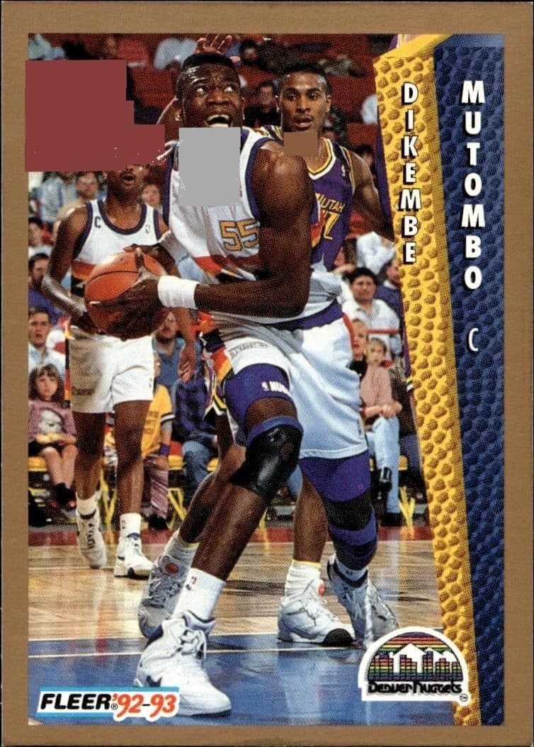 Dikembe Mutombo - Front