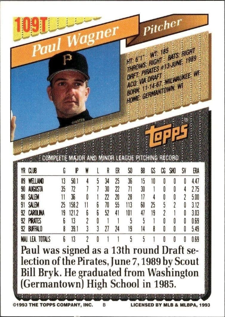 Paul Wagner - Back