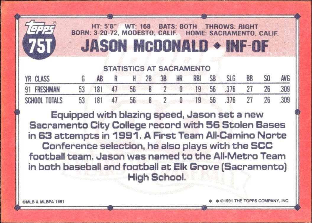 Jason McDonald - Back