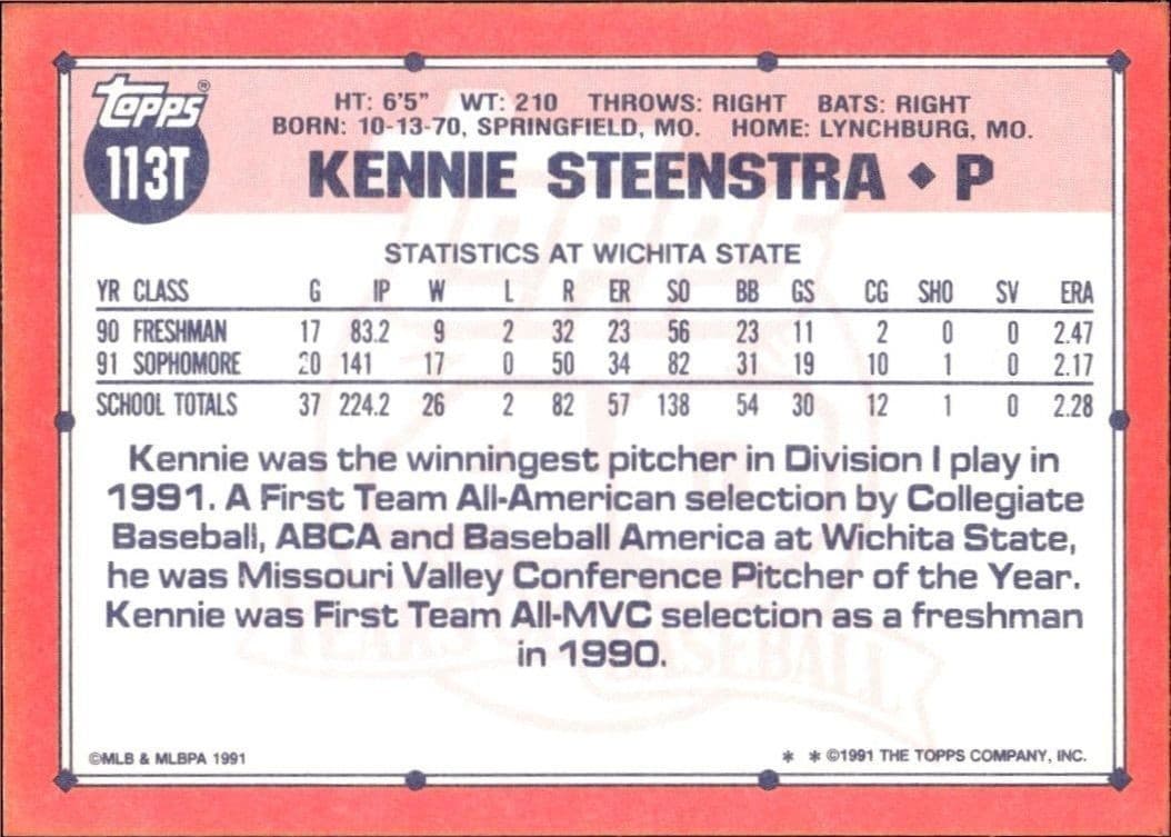 Kennie Steenstra - Back
