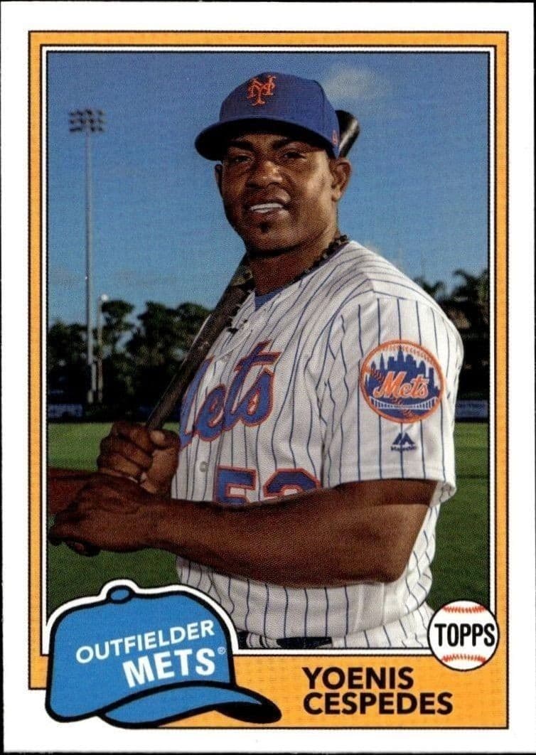 Yoenis Cespedes - Front