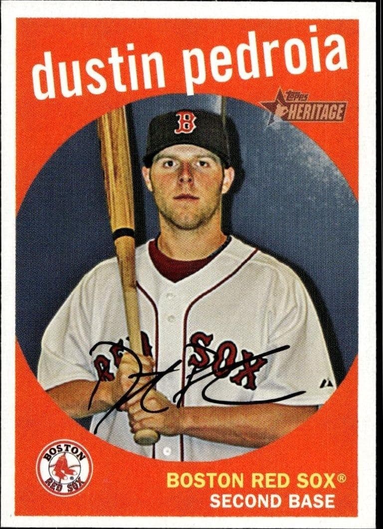 Dustin Pedroia - Front