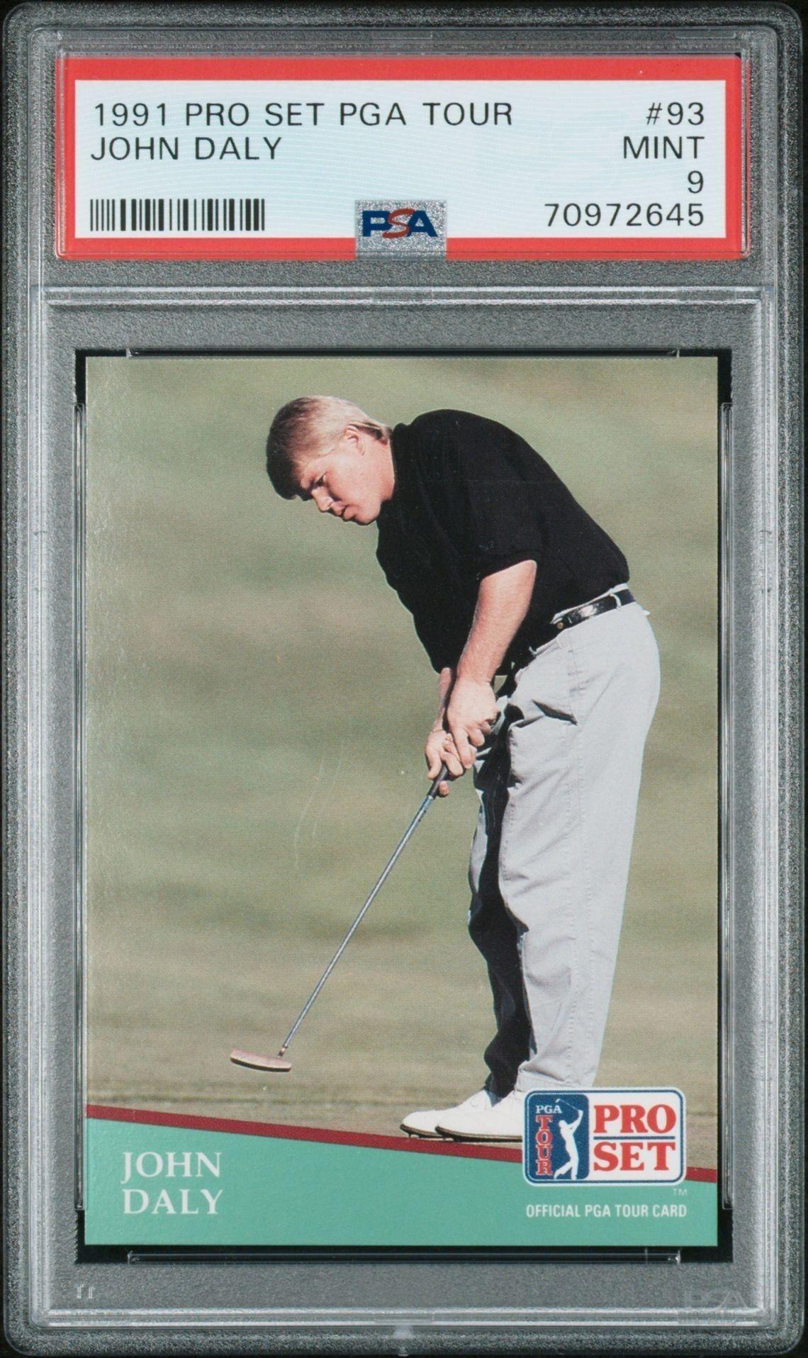 1991 Pro-Set PGA Tour John Daly #93 trading card