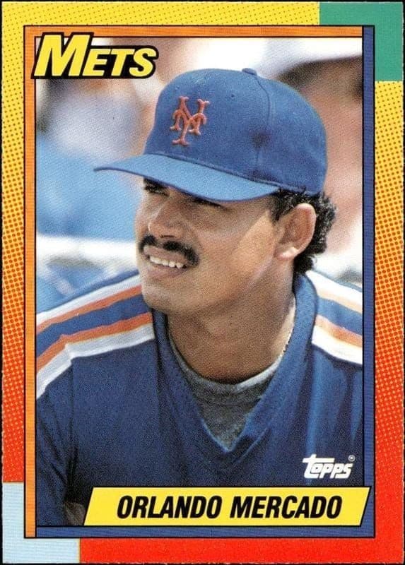 1990 Topps Traded Orlando Mercado #73T trading card