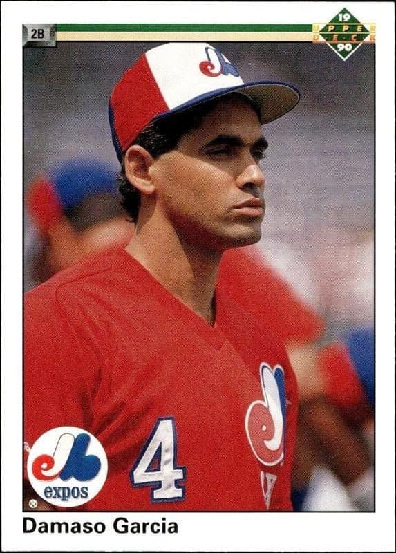 1990 Upper-Deck Low Number Damaso Garcia #649 trading card