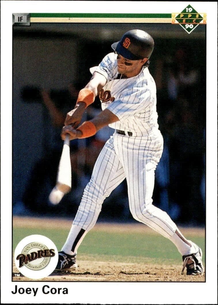 1990 Upper-Deck Low Number Joey Cora #601 trading card