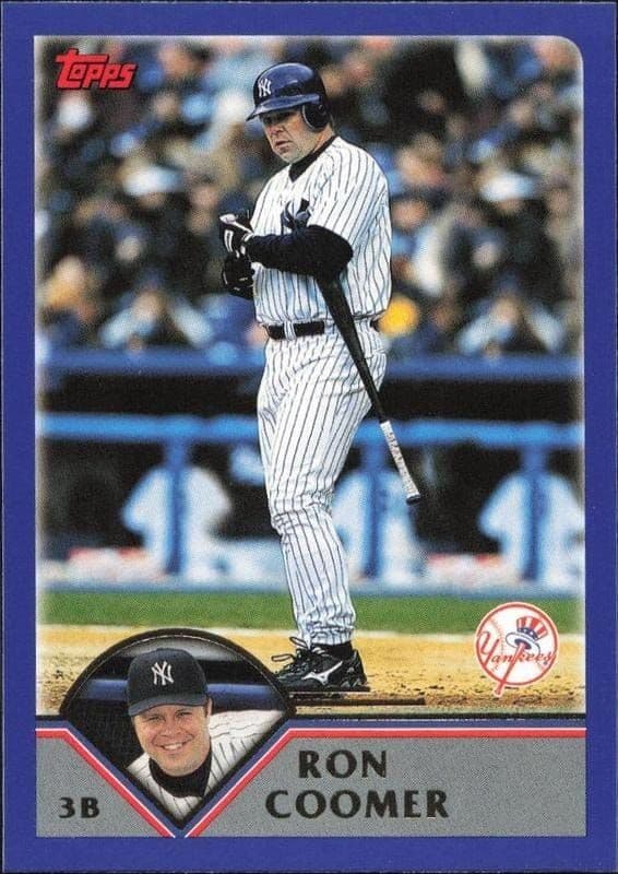 2003 Topps Series 1 Ron Coomer #204 trading card