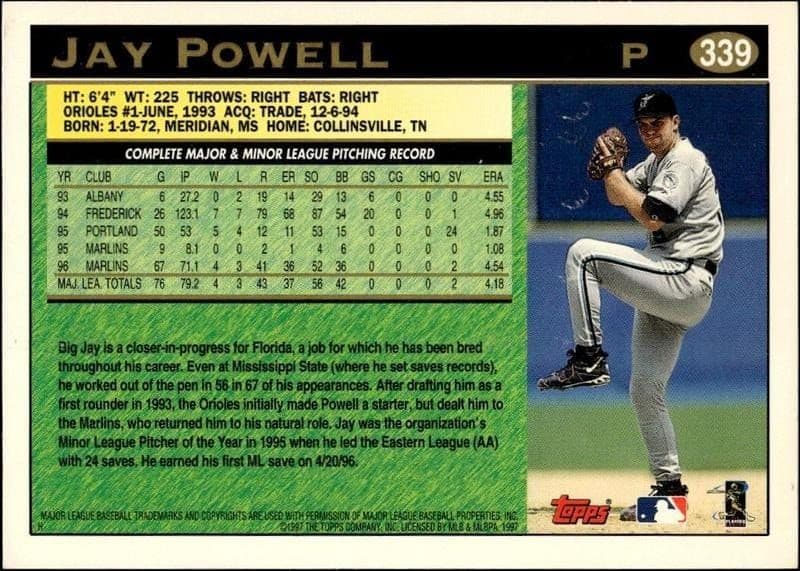 Jay Powell - Back