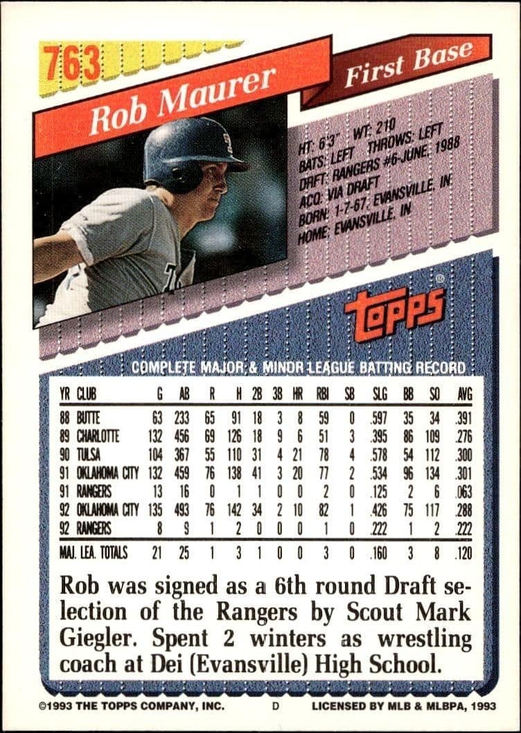 Rob Maurer - Back