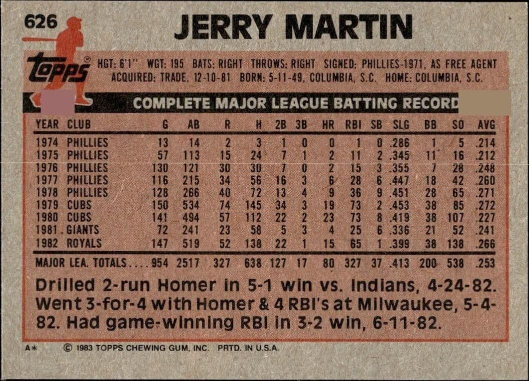 Jerry Martin - Back