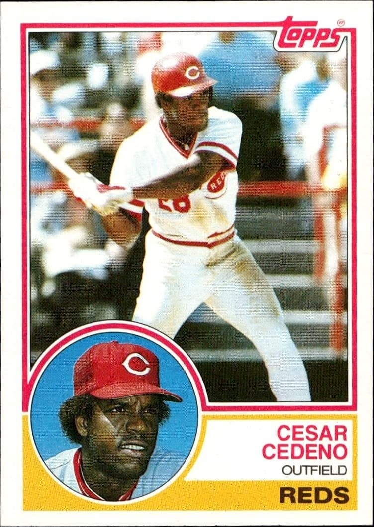 Cesar Cedeno - Front