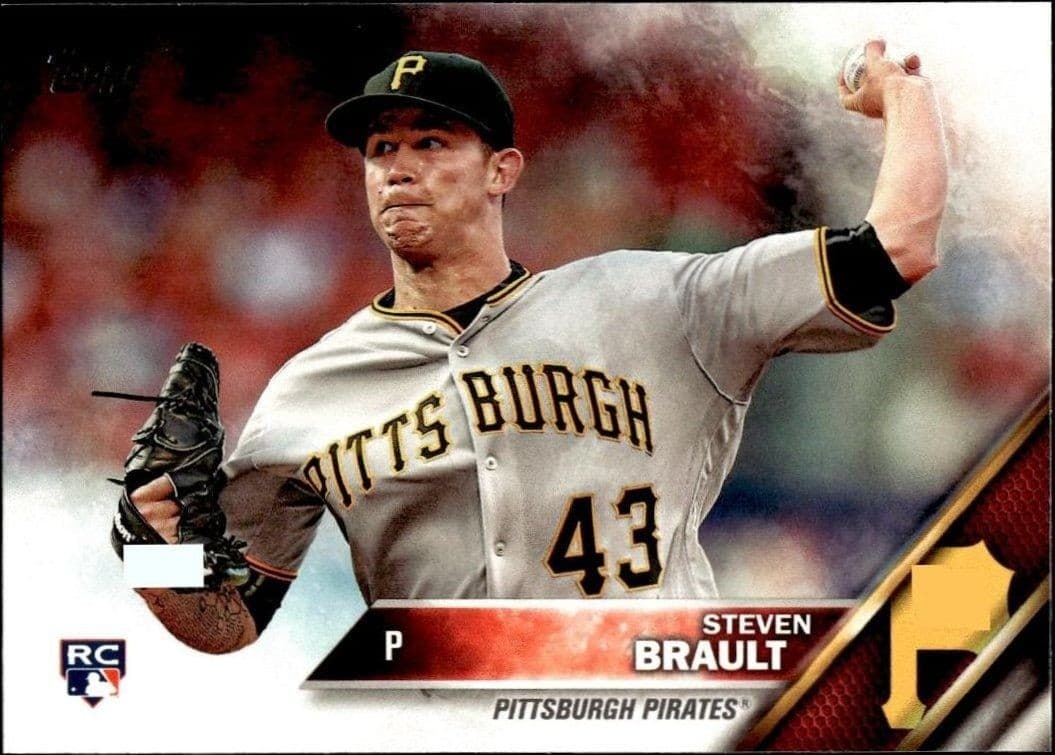 2016 Topps Update Series Steven Brault #US59 trading card