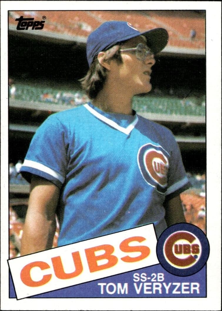 1985 Topps Tom Veryzer #405 trading card