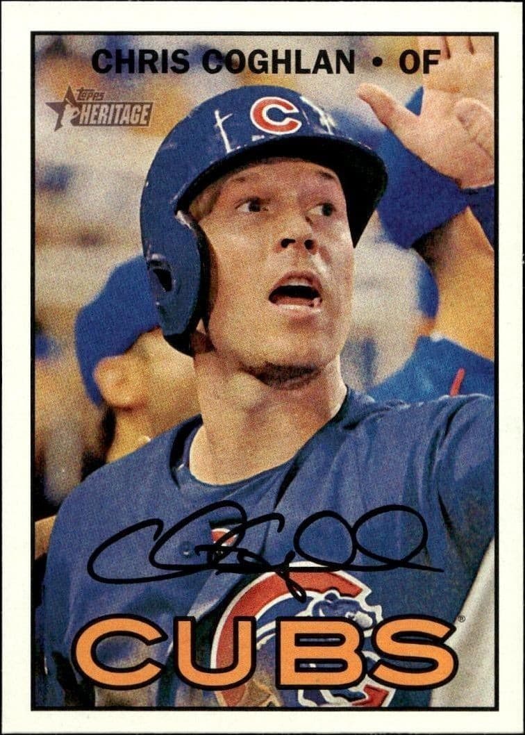 2016 Topps Heritage High Number Chris Coghlan #542 trading card