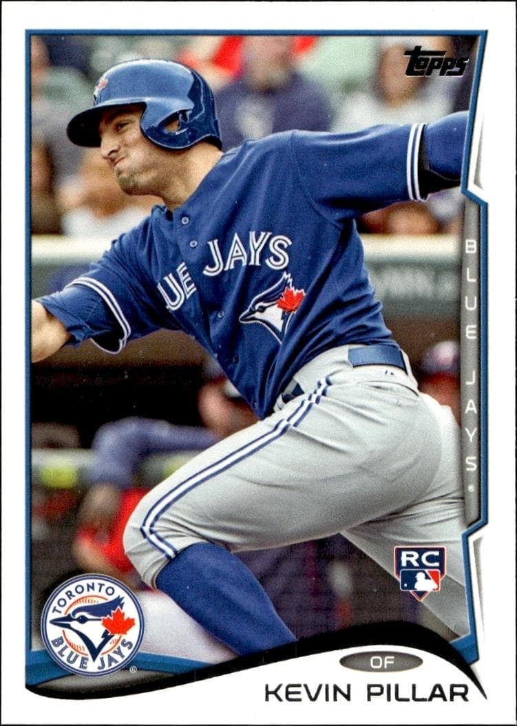 2014 Topps Series 1 Kevin Pillar #252 trading card