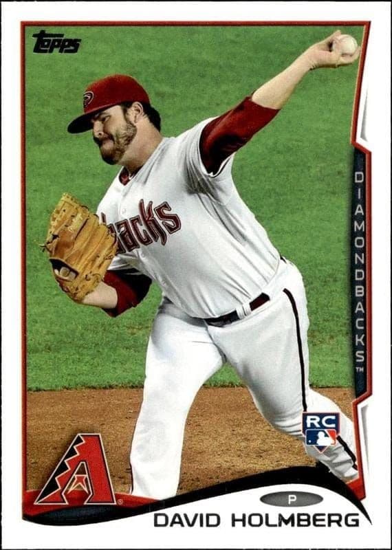 2014 Topps Series 1 David Holmberg #242 trading card