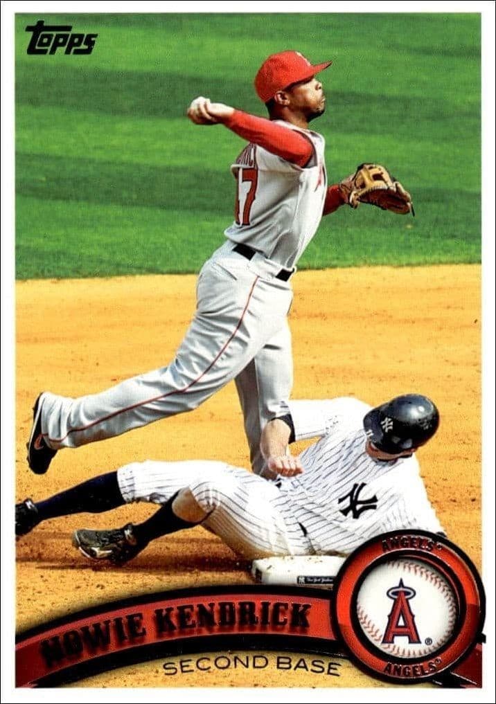 2011 Topps Series 1 Howie Kendrick #118 trading card
