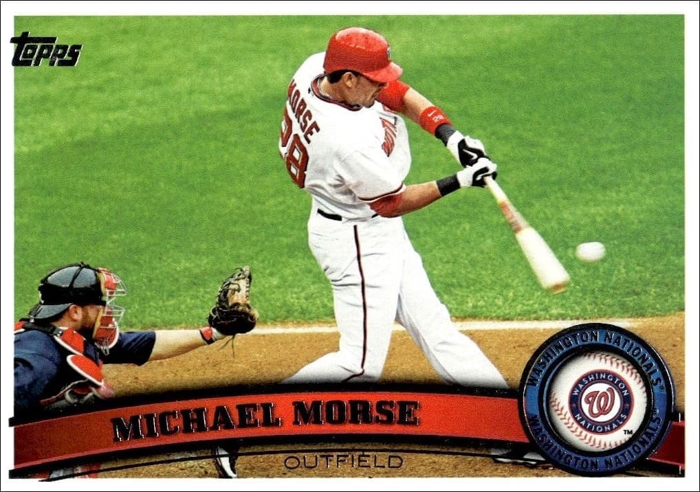 2011 Topps Series 2 Mike Morse #518 trading card