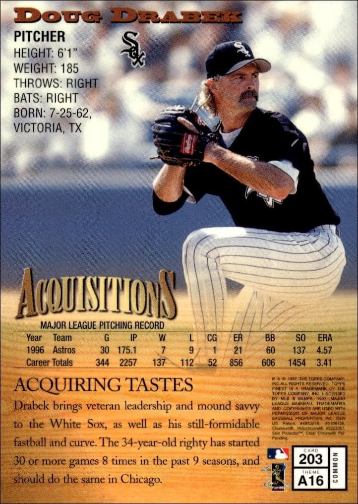 Doug Drabek - Back