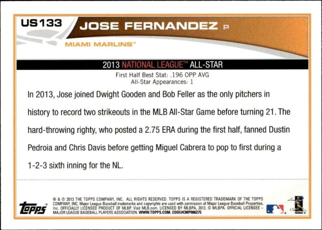 Jose Fernandez - Back