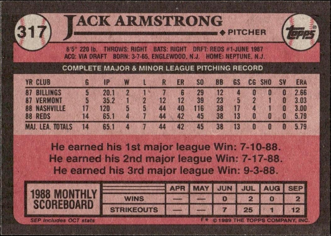Jack Armstrong - Back