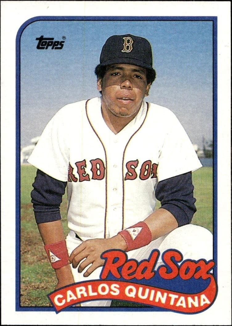 1989 Topps Carlos Quintana #704 trading card