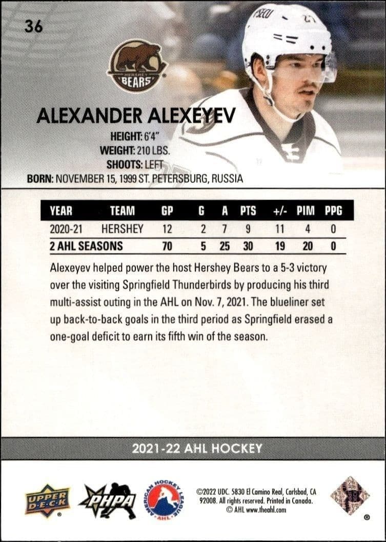 Alexander Alexeyev - Back