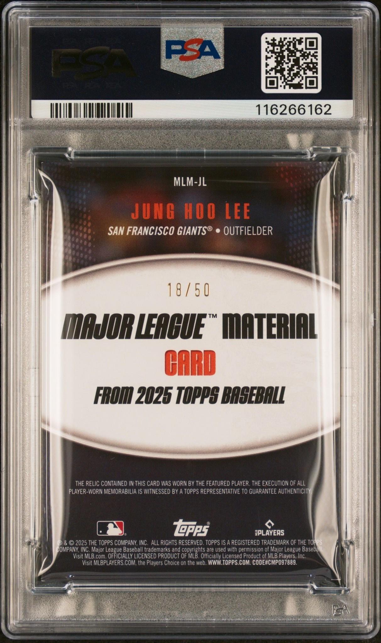 Jung Hoo Lee - Back